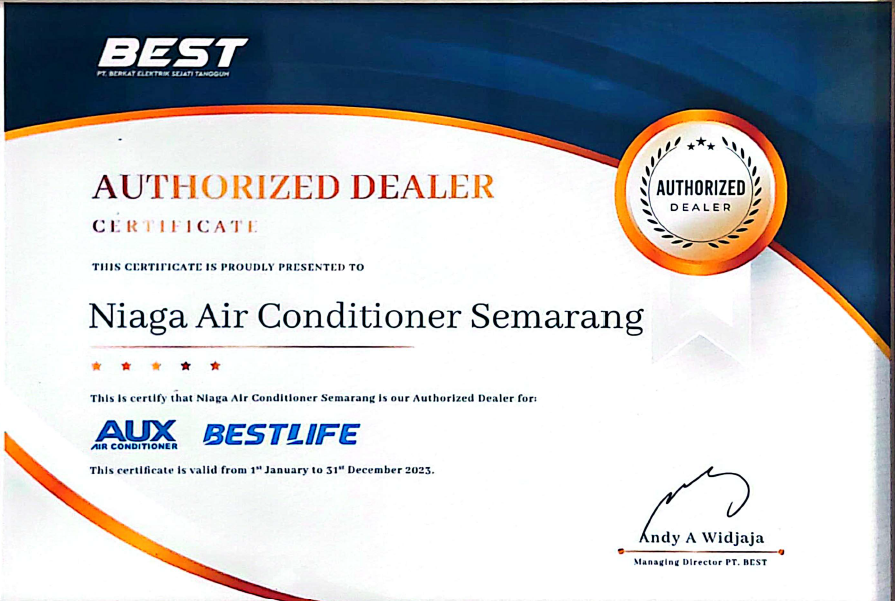 Sertifikat Best Partner